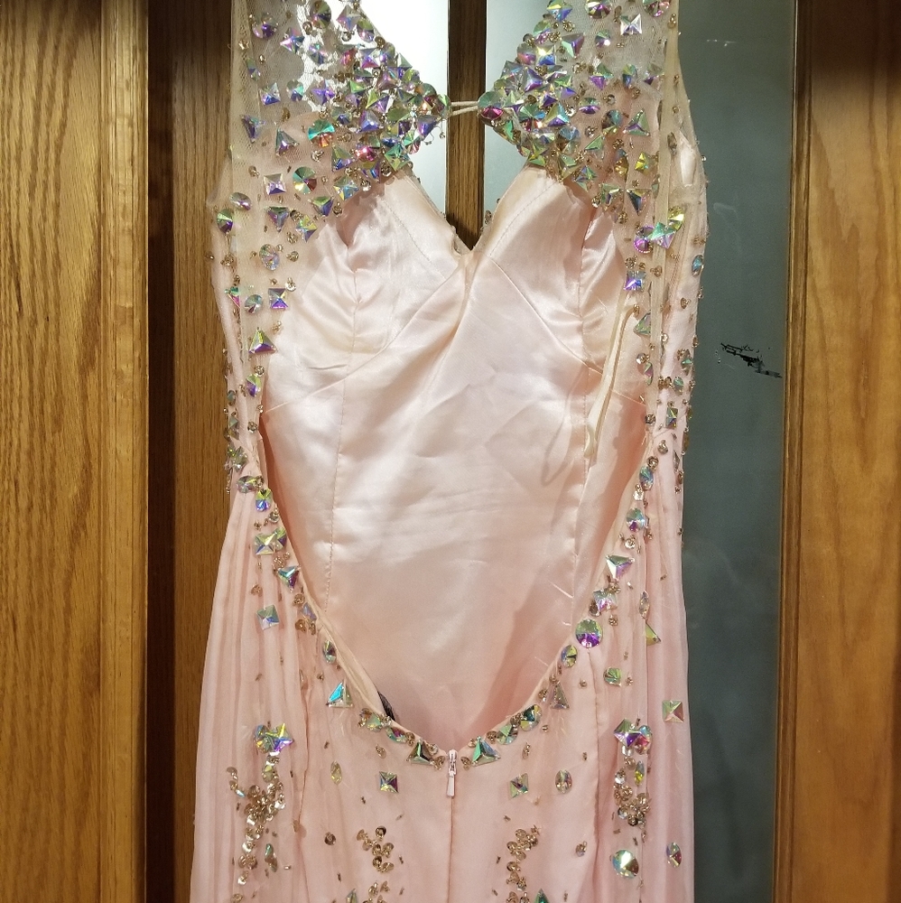 Pink Prom Dress - Picture 2 of 8